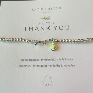 Katie Loxton A Little THANK YOU stretchy bracelet